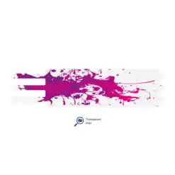 Ultralight - Splash Purple on Matt Clear