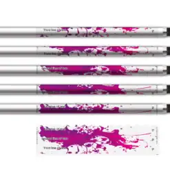 Alternative view of Wave Edge - Splash Purple on Matt Clear