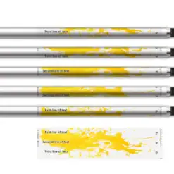 Alternative view of Regular - Splash Yellow on Matt Clear