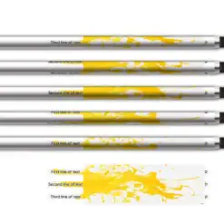 Alternative view of Ultralight - Splash Yellow on Matt Clear