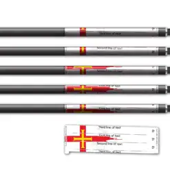 Alternative view of Spin Elite - National Flag Guernsey
