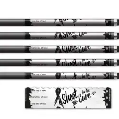 Alternative view of Wave Edge - Shoot for the Cure Black