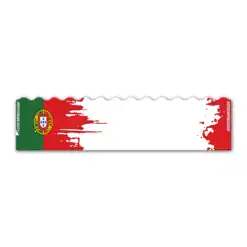 Wave Edge - National Flag Portugal