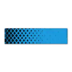Regular - Halftone Black on Baby Blue