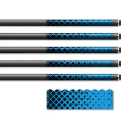 Alternative view of Shorty - Halftone Black on Baby Blue