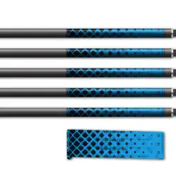 Alternative view of Spin Elite - Halftone Black on Baby Blue