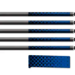 Alternative view of Spin Elite - Halftone Black on Blue