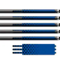 Alternative view of Ultralight - Halftone Black on Blue