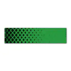 Regular - Halftone Black on Green