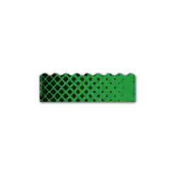Shorty - Halftone Black on Green