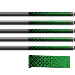 Alternative view of Spin Elite - Halftone Black on Green