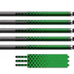 Alternative view of Ultralight - Halftone Black on Green