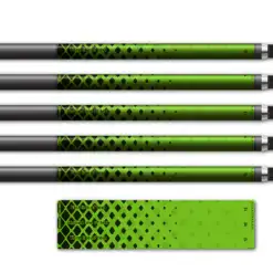 Alternative view of Regular - Halftone Black on Lime Green