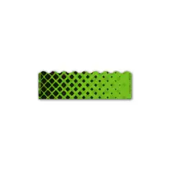 Shorty - Halftone Black on Lime Green