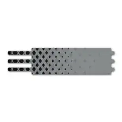 Ultralight - Halftone Black on Mercury Grey