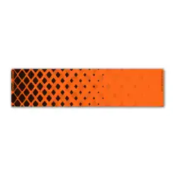 Regular - Halftone Black on Orange