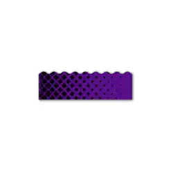 Shorty - Halftone Black on Purple