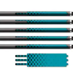 Alternative view of Ultralight - Halftone Black on Teal