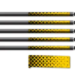 Alternative view of Spin Elite - Halftone Black on Yellow