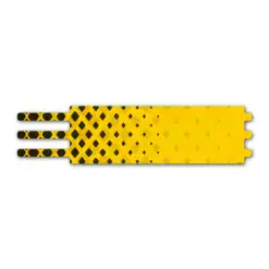 Ultralight - Halftone Black on Yellow
