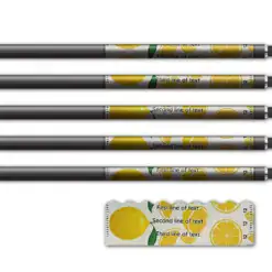 Lemon Fruit Retro Reflective Wrap Shorty
