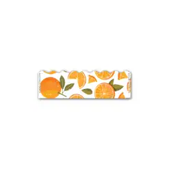 Orange Fruit Shorty Wrap