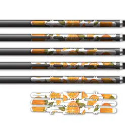 Orange Fruit Vortex 3f Wrap
