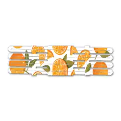 Orange Fruit Vortex 4f Wrap
