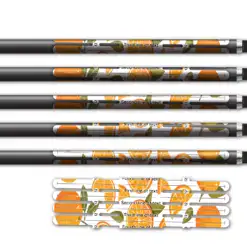 Orange Fruit Vortex 4f Wrap