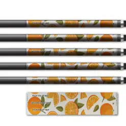 Orange Fruit Retro Reflective Wrap