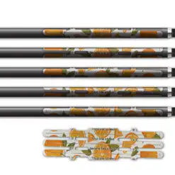 Orange Fruit Retro Reflective Wrap Vortex 3f
