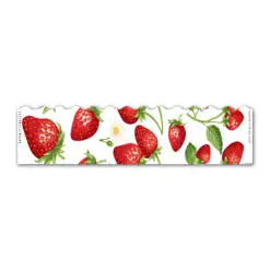 Strawberry Wrap Wave Edge