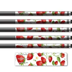 Strawberry Wrap Wave Edge