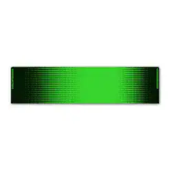 Regular - Gradient Black on Fluor Green