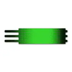 Ultralight - Gradient Black on Fluor Green