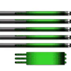 Alternative view of Ultralight - Gradient Black on Fluor Green