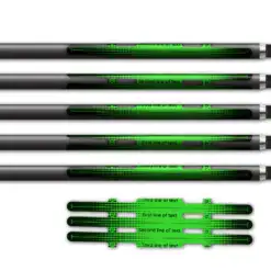 Alternative view of Vortex - Gradient Black on Fluor Green