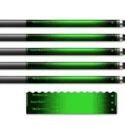 Alternative view of Wave Edge - Gradient Black on Fluor Green