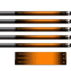 Alternative view of Regular - Gradient Black on Fluor Orange