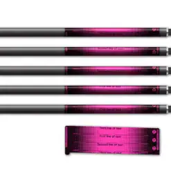 Alternative view of Spin Elite - Gradient Black on Fluor Pink