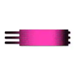 Ultralight - Gradient Black on Fluor Pink