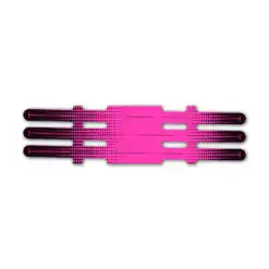 Vortex - Gradient Black on Fluor Pink