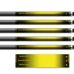 Alternative view of Regular - Gradient Black on Fluor Yellow