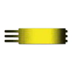 Ultralight - Gradient Black on Fluor Yellow