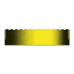 Wave Edge - Gradient Black on Fluor Yellow
