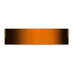 Regular - Gradient Black on Retro-Reflective Orange
