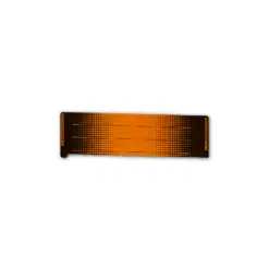 Spin Elite - Gradient Black on Retro-Reflective Orange