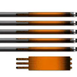 Alternative view of Ultralight - Gradient Black on Retro-Reflective Orange