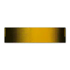 Regular - Gradient Black on Retro-Reflective Yellow