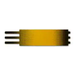 Ultralight - Gradient Black on Retro-Reflective Yellow